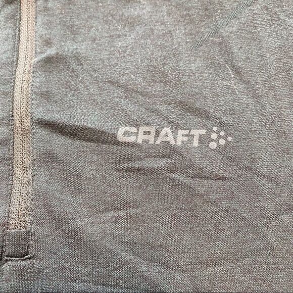 Craft Be Active Comfort 1/4 Zip Base Layer Size Large - Picture 8 of 12